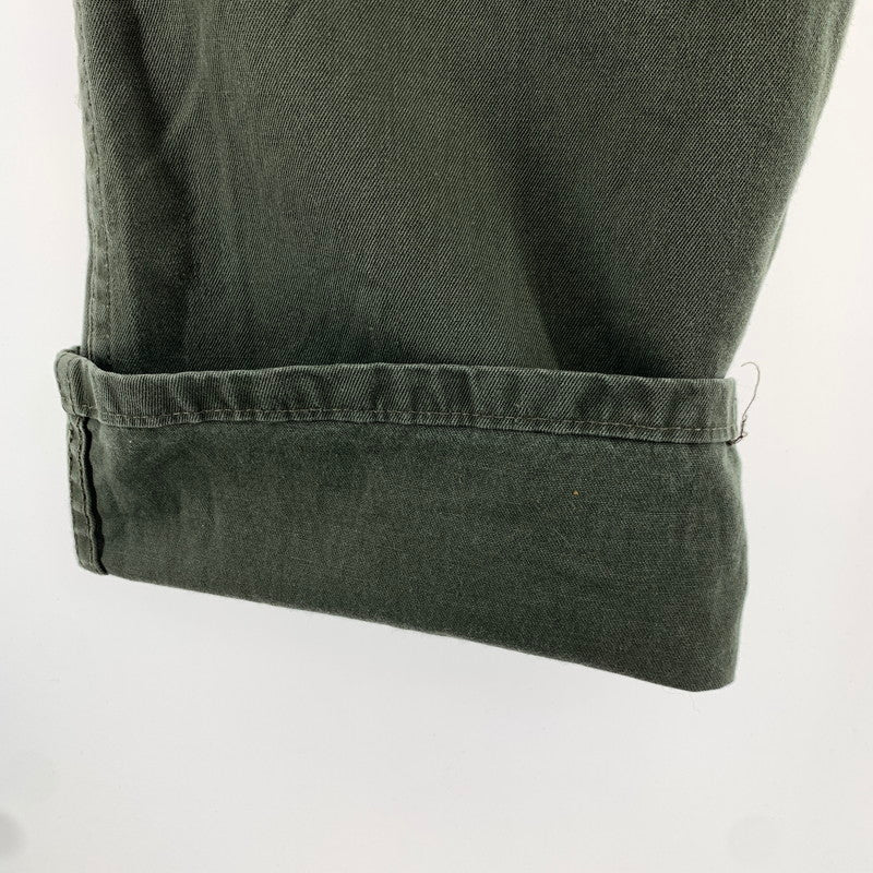 【中古品】【メンズ】 USED ミリタリーパンツ ベルギー軍 ボトムス パンツ 古着 156-260608-mh-09-fuzh サイズ：44M カラー：カーキ 万代Net店