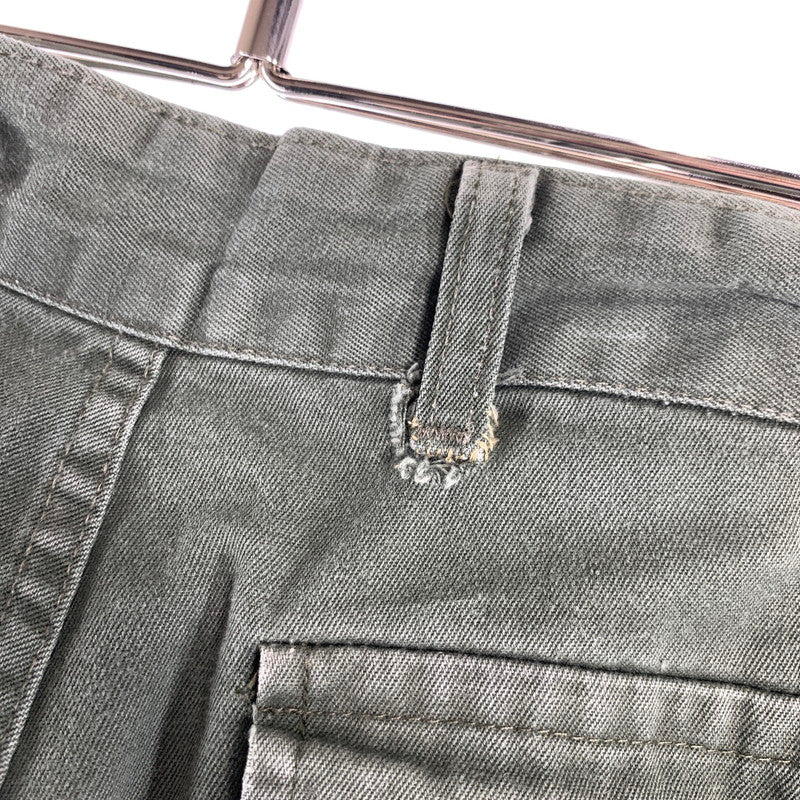 【中古品】【メンズ】 USED ミリタリーパンツ ベルギー軍 ボトムス パンツ 古着 156-260608-mh-09-fuzh サイズ：44M カラー：カーキ 万代Net店