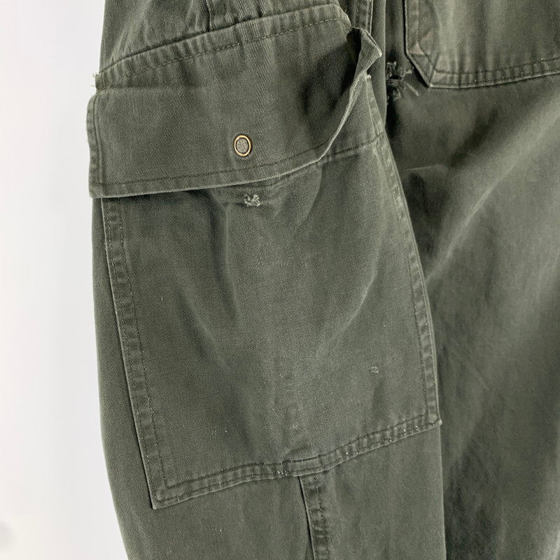 【中古品】【メンズ】 USED ミリタリーパンツ ベルギー軍 ボトムス パンツ 古着 156-260608-mh-09-fuzh サイズ：44M カラー：カーキ 万代Net店