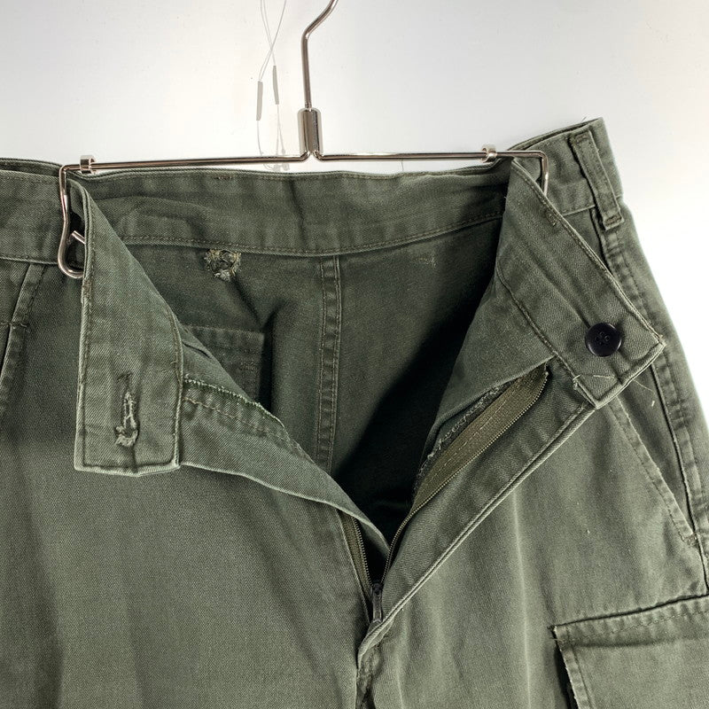 【中古品】【メンズ】 USED ミリタリーパンツ ベルギー軍 ボトムス パンツ 古着 156-260608-mh-09-fuzh サイズ：44M カラー：カーキ 万代Net店