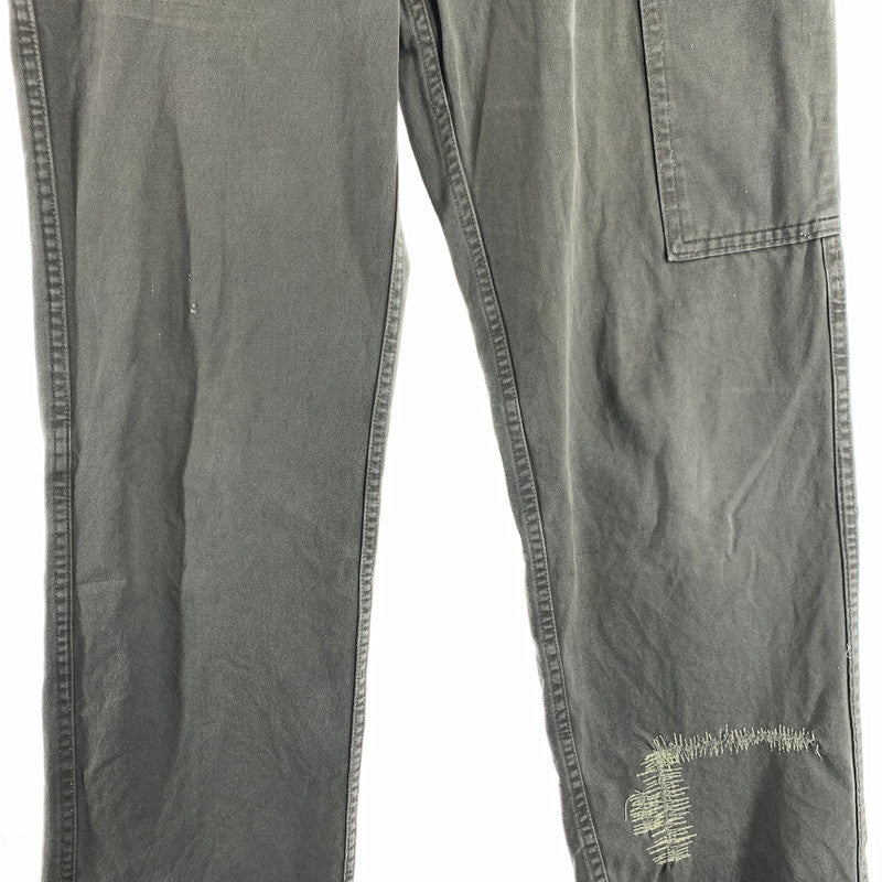 【中古品】【メンズ】 USED ミリタリーパンツ ベルギー軍 ボトムス パンツ 古着 156-260608-mh-09-fuzh サイズ：44M カラー：カーキ 万代Net店