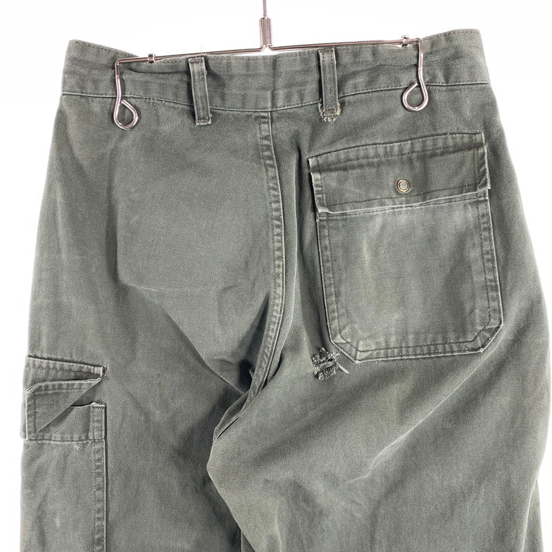 【中古品】【メンズ】 USED ミリタリーパンツ ベルギー軍 ボトムス パンツ 古着 156-260608-mh-09-fuzh サイズ：44M カラー：カーキ 万代Net店