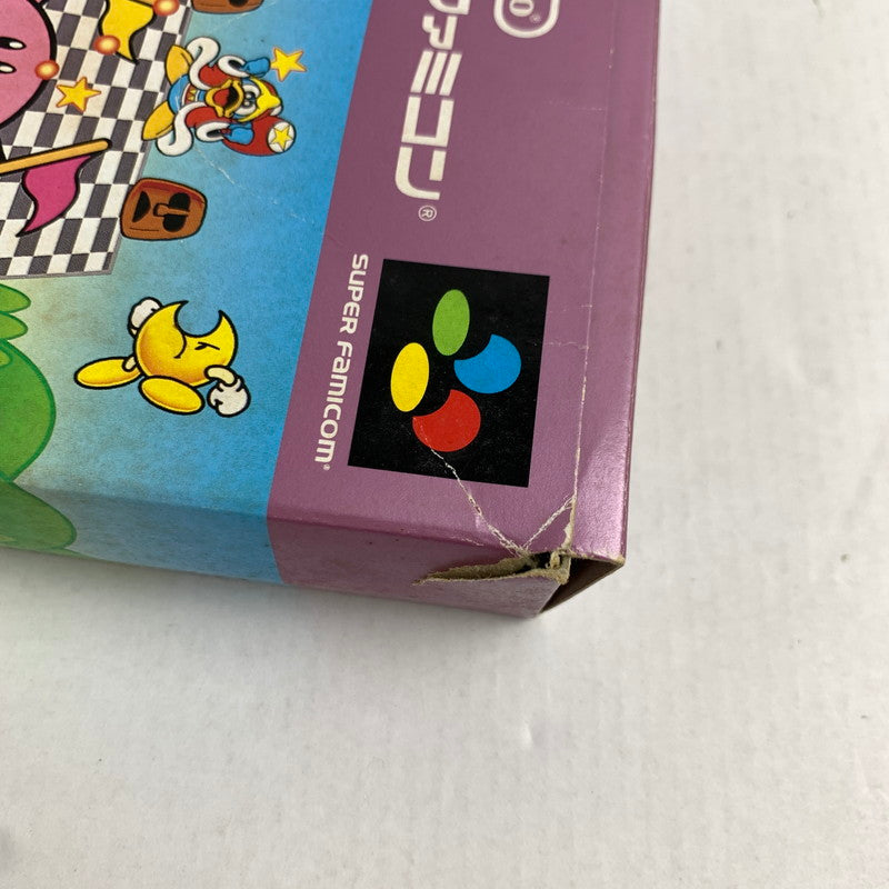 【中古品】 SFC カービィボウル スーパーファミコン レトロゲーム 動作確認済 ※ソフト日焼け・取説・箱傷み 023-260718-io-49-fuzh 万代Net店