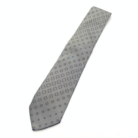 【中古品】【メンズ】 HERMES エルメス シルクネクタイ ひし形総柄 ブランド 小物 古着 183-260425-gm-31-fuz 万代Net店