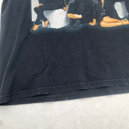 【中古品】【メンズ】 AMERICAN IDOL LIVE TOUR 2010 SS TEE アメリカン・アイドル ライブツアー 半袖Tシャツ カットソー ブランド 古着 145-260725-gm-01-fuzh サイズ：L カラー：ブラック 万代Net店