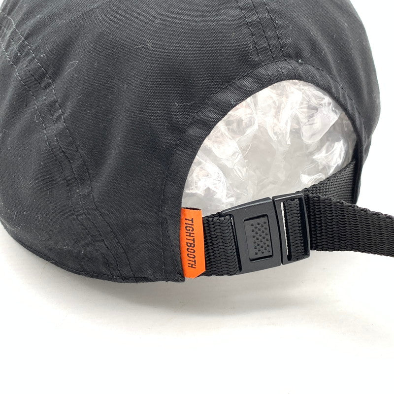 【中古品】【メンズ】 TIGHTBOOTH CAP タイトブース プロダクション キャップ ブランド 帽子 185-260627-gm-40-fuz サイズ：F カラー：ブラック 万代Net店