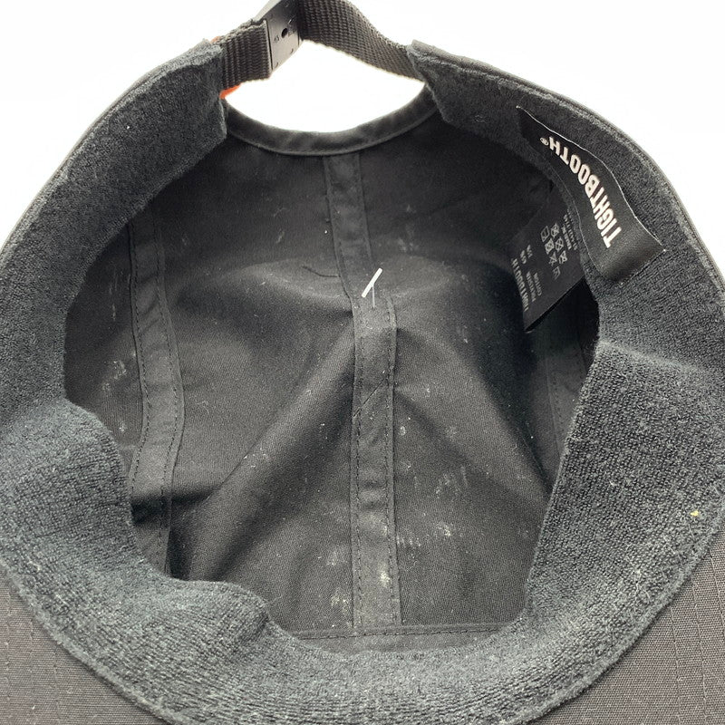 【中古品】【メンズ】 TIGHTBOOTH CAP タイトブース プロダクション キャップ ブランド 帽子 185-260627-gm-40-fuz サイズ：F カラー：ブラック 万代Net店