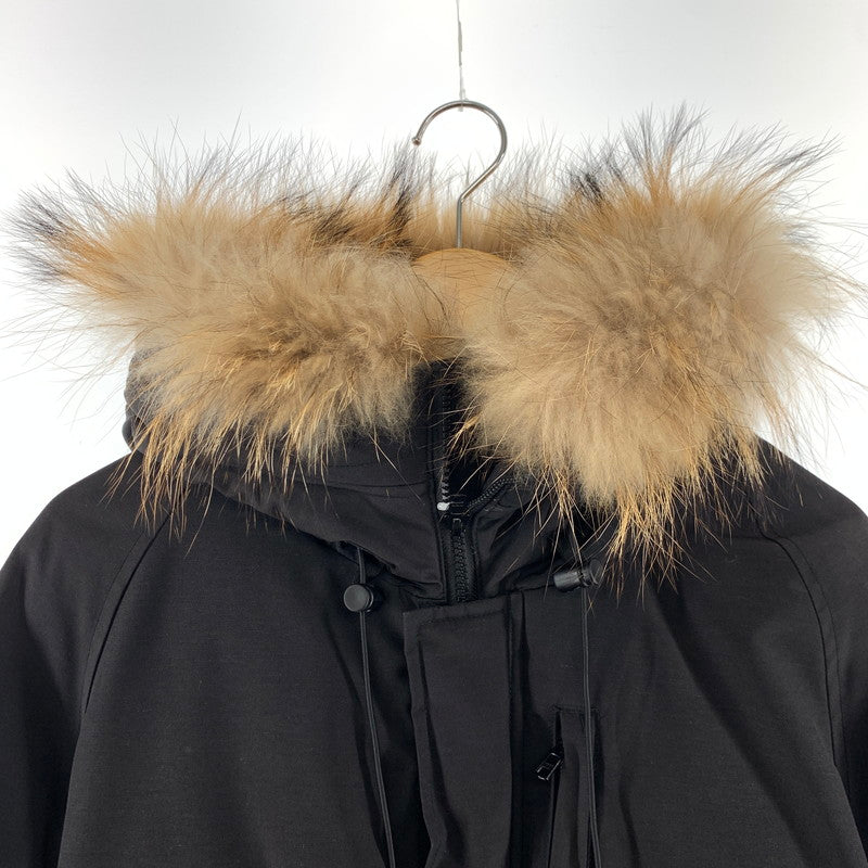 【中古品】【メンズ】 SCHOTT ショット 3142051 DOWN JACKET ダウンジャケット 145-260422-ny-04-fuz サイズ：S カラー：ブラック 万代Net店