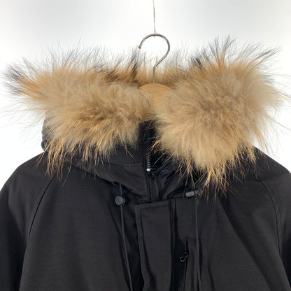 【中古品】【メンズ】 SCHOTT ショット 3142051 DOWN JACKET ダウンジャケット 145-260422-ny-04-fuz サイズ：S カラー：ブラック 万代Net店