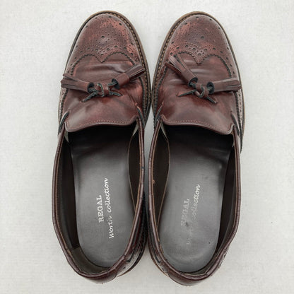 【中古品】【レディース】 REGAL リーガル V088S ローファー 靴 165-260929-vt-92-fuzh サイズ：24 1/2 EE カラー：ブラウン 万代Net店