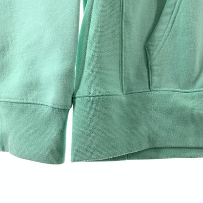 【中古品】【メンズ】 MAISON KITSUNE メゾンキツネ オーバーサイズ フーディー パーカー IU00330KM0020 140-260422-ny-02-fuz サイズ：L カラー：CYAN 万代Net店