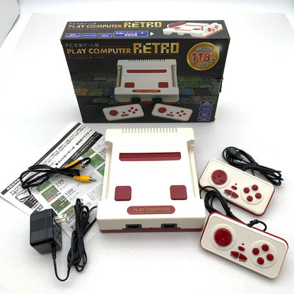 【中古品】 PLAY COMPUTER RETRO プレイコンピューター レトロ 本体 互換機 FC互換 ゲーム機 024-260422-mh-04-fuz 万代Net店