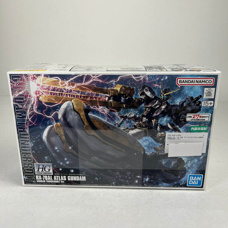 【中古美品】 内装未開封 HG RX-78AL アトラスガンダム(GUNDAM THUNDERBOLT Ver.) ガンプラ プラモ プラモデル 058-260814-io-62-fuzh 万代Net店