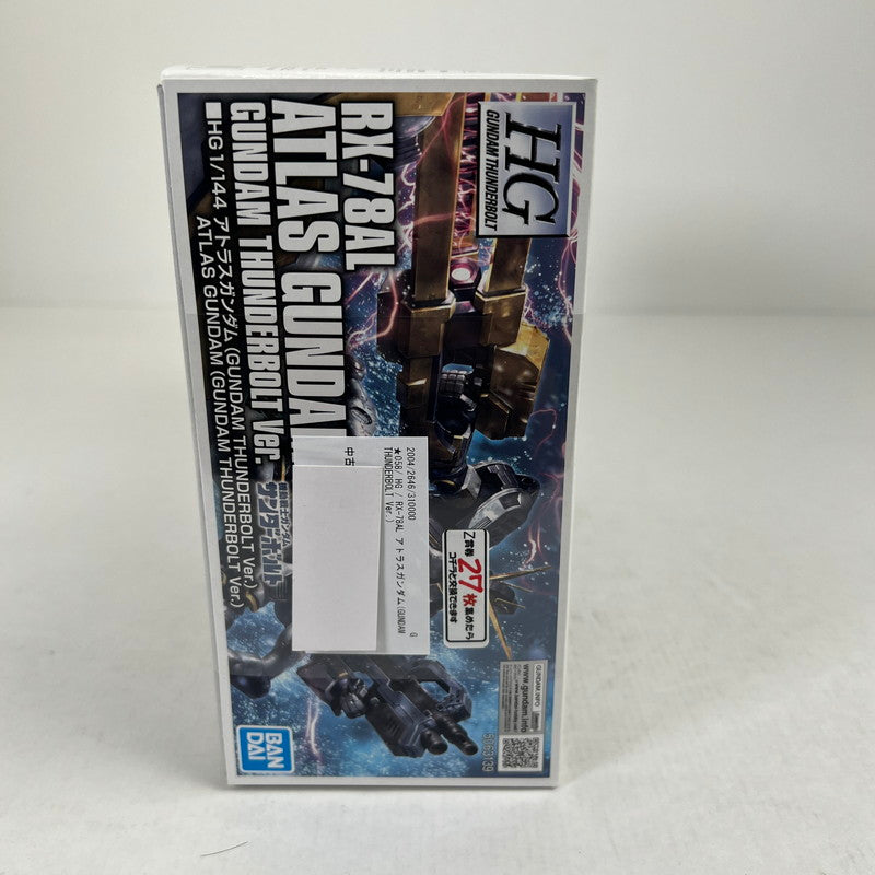 【中古美品】 内装未開封 HG RX-78AL アトラスガンダム(GUNDAM THUNDERBOLT Ver.) ガンプラ プラモ プラモデル 058-260814-io-62-fuzh 万代Net店