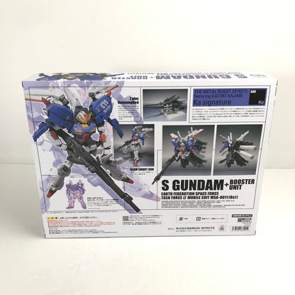 【中古美品】 未開封 METAL ROBOT魂(Ka signature) Sガンダム ブースター・ユニット装着型 056-260528-ky-02-fuzh 万代Net店