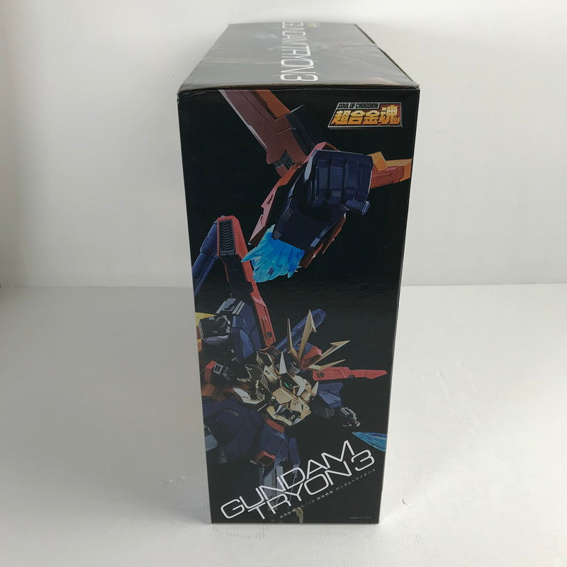 【中古美品】 未開封 超合金魂 GX-113 最強機動 ガンダムトライオン3 056-260528-ky-03-fuzh 万代Net店