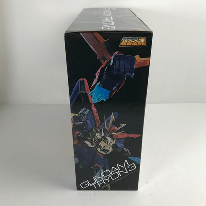 【中古美品】 未開封 超合金魂 GX-113 最強機動 ガンダムトライオン3 056-260528-ky-03-fuzh 万代Net店