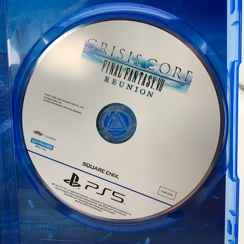 【中古美品】 PlayStation5 PS5 プレーステーション5 プレステ5 ソフト CRISIS CORE クライシス コア -ファイナルファンタジーVII- リユニオン - [CERO区分_C/ 15歳以上対象] 026-260601-mh-37-fuz 万代Net店