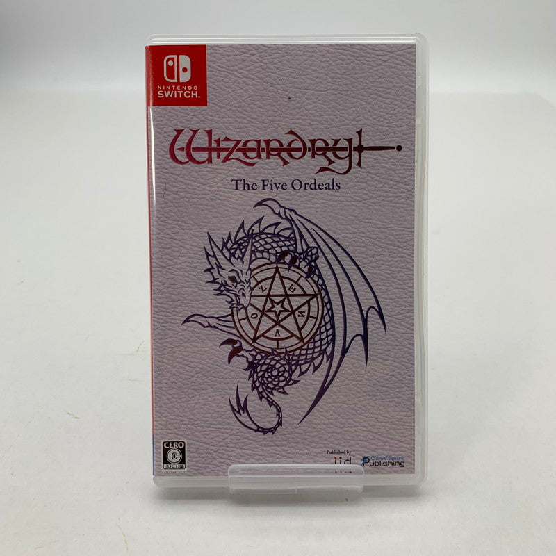 【中古美品】 Nintendo Switch ニンテンドー スイッチ ソフト Wizardry 外伝 五つの試練 [CERO区分_C/ 15歳以上対象] 260601-mh-31-fuz 万代Net店