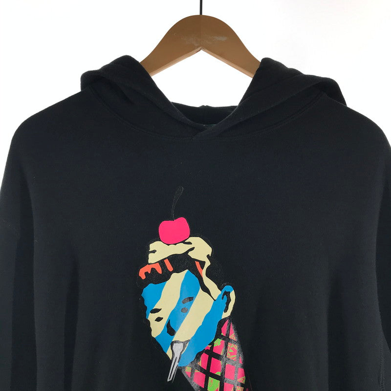【中古品】【メンズ】 ICECREAM アイスクリーム パーカー 142-260511-ny-08-fuz サイズ：M カラー：ブラック 万代Net店