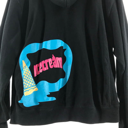 【中古品】【メンズ】 ICECREAM アイスクリーム パーカー 142-260511-ny-08-fuz サイズ：M カラー：ブラック 万代Net店