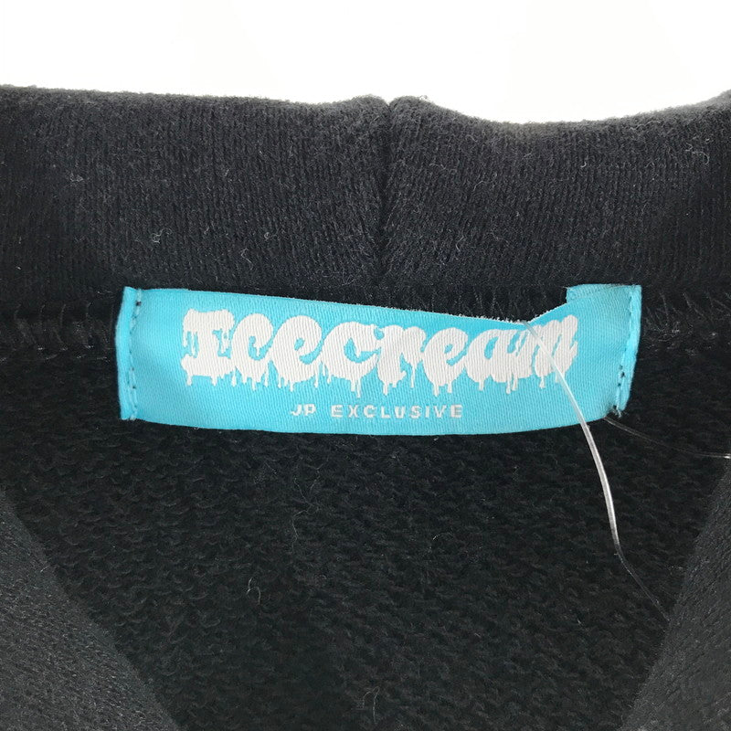 【中古品】【メンズ】 ICECREAM アイスクリーム パーカー 142-260511-ny-08-fuz サイズ：M カラー：ブラック 万代Net店