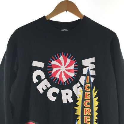 【中古品】【メンズ】 ICECREAM アイスクリーム スウェット 142-260511-ny-06-fuz カラー：ブラック 万代Net店