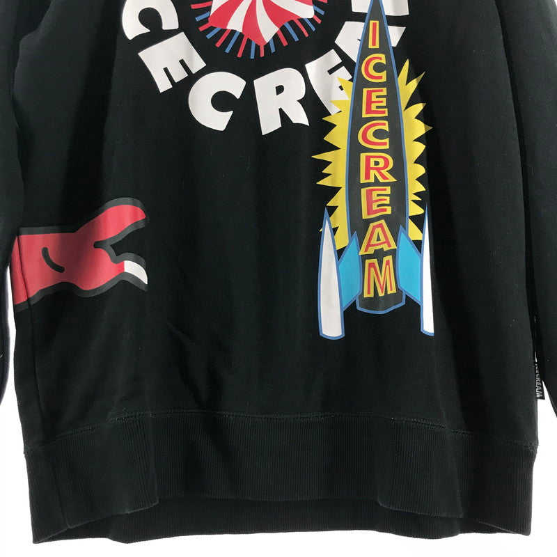 【中古品】【メンズ】 ICECREAM アイスクリーム スウェット 142-260511-ny-06-fuz カラー：ブラック 万代Net店