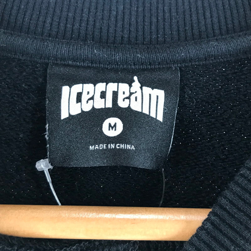 【中古品】【メンズ】 ICECREAM アイスクリーム スウェット 142-260511-ny-06-fuz カラー：ブラック 万代Net店