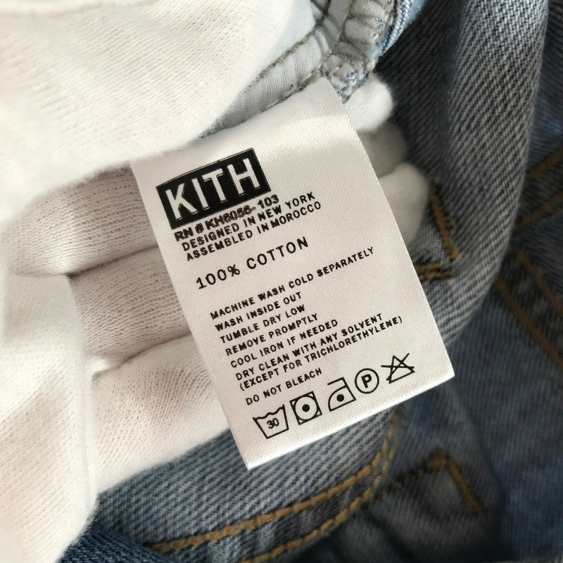 【中古品】【メンズ】 KITH キス DENIM PANTS デニムパンツ 153-260511-ny-05-fuz サイズ：28 カラー：ブルー 万代Net店