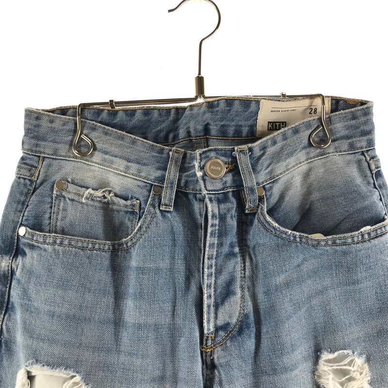 【中古品】【メンズ】 KITH キス DENIM PANTS デニムパンツ 153-260511-ny-05-fuz サイズ：28 カラー：ブルー 万代Net店