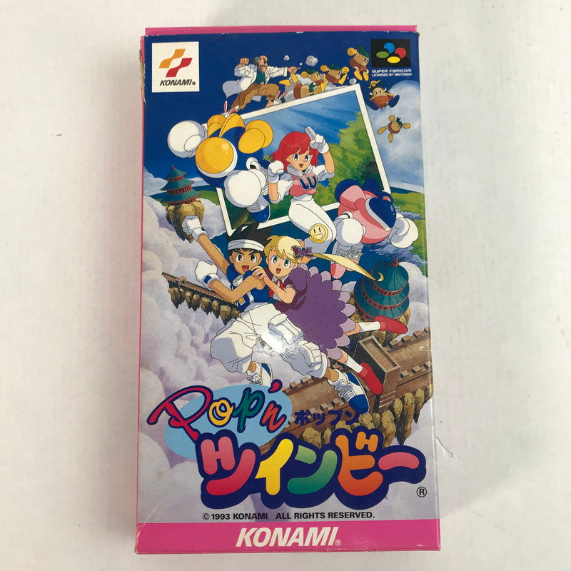 【中古品】 Nintendo SFC ニンテンドー スーパー ファミコン ソフト POP’nツインビー 023-260422-mh-08-fuzh 万代Net店