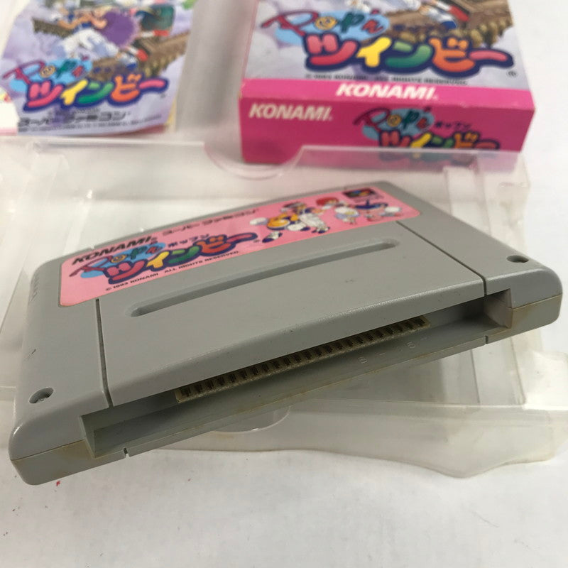【中古品】 Nintendo SFC ニンテンドー スーパー ファミコン ソフト POP’nツインビー 023-260422-mh-08-fuzh 万代Net店