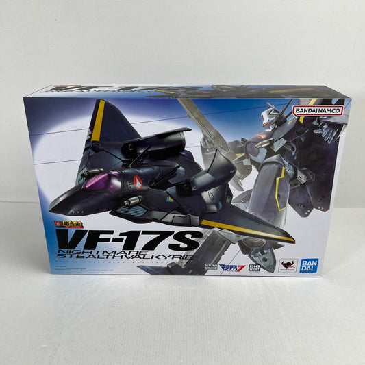 【中古美品】 未開封 DX超合金 VF-17S ナイトメアステルスバルキリー(ガムリン木崎機) 057-260527-ky-33-fuzh 万代Net店