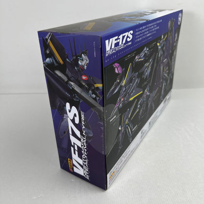 【中古美品】 未開封 DX超合金 VF-17S ナイトメアステルスバルキリー(ガムリン木崎機) 057-260527-ky-33-fuzh 万代Net店