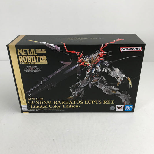 【中古美品】 未開封 METAL ROBOT魂 ＜SIDE MS＞ ガンダムバルバトスルプスレクス -Limited Color Edition- 0 056-260528-ky-09-fuzh 万代Net店