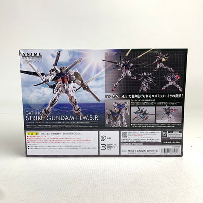 【中古美品】 未開封 ROBOT魂 ＜SIDE MS＞ GAT-X105 ストライクガンダム(再生機)+I.W.S.P. ver. A.N.I.M.E. 056-260702-ky-10-fuzh 万代Net店
