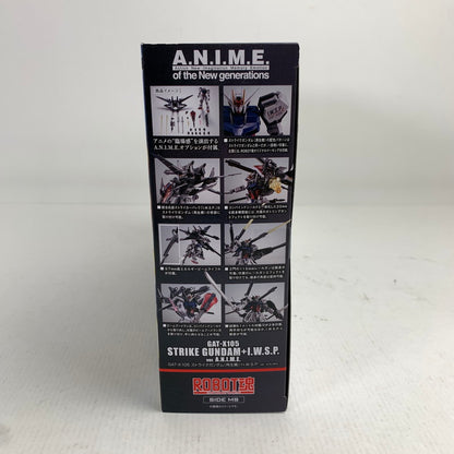 【中古美品】 未開封 ROBOT魂 ＜SIDE MS＞ GAT-X105 ストライクガンダム(再生機)+I.W.S.P. ver. A.N.I.M.E. 056-260702-ky-10-fuzh 万代Net店