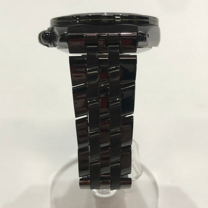 【中古品】【メンズ】 NANO UNIVERSE ナノユニバース×STAG クロノグラフ クォーツ 時計 腕時計 BLACK 本体のみ ※キズ・色褪せあり 197-261014-io-01-fuzh カラー：ブラック 万代Net店