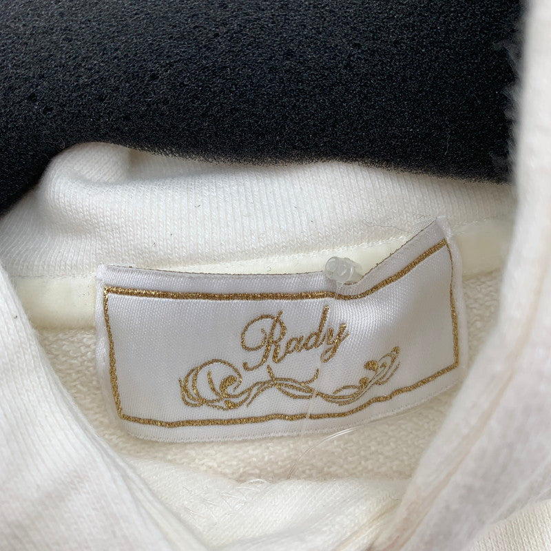 【中古品】【レディース】 RADY レディ パーカー ホワイト SIZE:F ※汚れあり 170-260702-io-25-fuzh 万代Net店