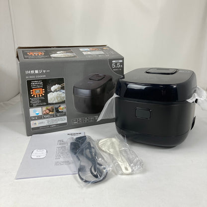 【中古美品】 NITORI ニトリ IH 炊飯ジャー 炊飯器 5.5合炊き BC2G02BK DAY Value 098-260425-mh-02-fuz 万代Net店