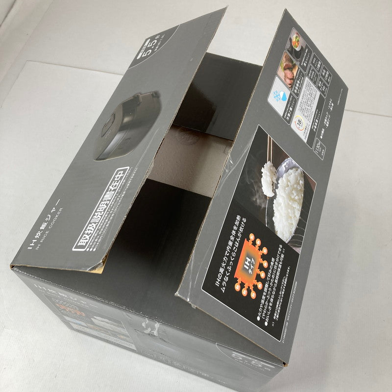【中古美品】 NITORI ニトリ IH 炊飯ジャー 炊飯器 5.5合炊き BC2G02BK DAY Value 098-260425-mh-02-fuz 万代Net店