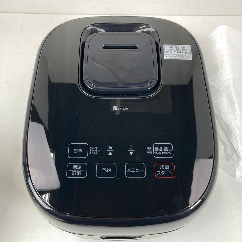 【中古美品】 NITORI ニトリ IH 炊飯ジャー 炊飯器 5.5合炊き BC2G02BK DAY Value 098-260425-mh-02-fuz 万代Net店