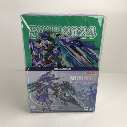 【中古美品】 未開封 METAL BUILD ダブルオークアンタ フルセイバー+フルセイバー用 オプションセット 056-260528-ky-12-fuzh 万代Net店