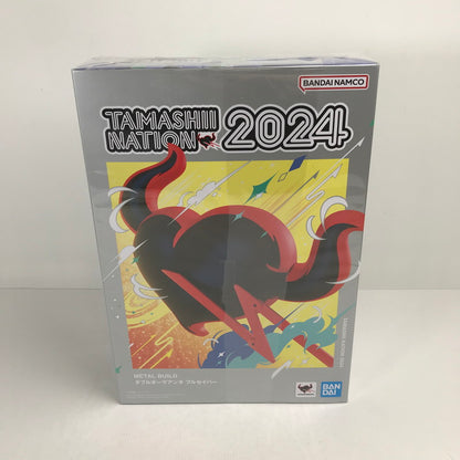 【中古美品】 未開封 METAL BUILD ダブルオークアンタ フルセイバー+フルセイバー用 オプションセット 056-260528-ky-12-fuzh 万代Net店
