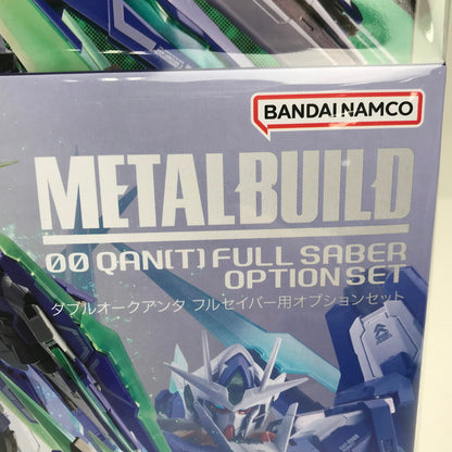 【中古美品】 未開封 METAL BUILD ダブルオークアンタ フルセイバー+フルセイバー用 オプションセット 056-260528-ky-12-fuzh 万代Net店