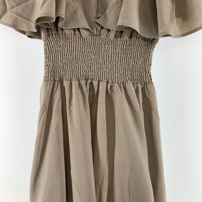 【中古美品】【レディース】 RIENDA リエンダ フレアワンピース 170-260424-ky-15-fuzh サイズ：M カラー：ベージュ 万代Net店