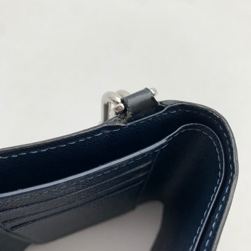 【中古品】 LOUIS VUITTON ルイヴィトン M63518 エピ チェーンコンパクトウォレット 財布 ブラック 保存袋付属 使用感あり 179-260428-ny-04-fuzh 万代Net店