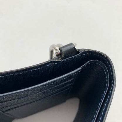 【中古品】 LOUIS VUITTON ルイヴィトン M63518 エピ チェーンコンパクトウォレット 財布 ブラック 保存袋付属 使用感あり 179-260428-ny-04-fuzh 万代Net店