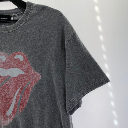 【中古品】【メンズ】 GOOD ROCK SPEED 半袖Tシャツ スミクロ SIZE:F ヴィンテージ加工 145-260925-ky-15-fuzh 万代Net店